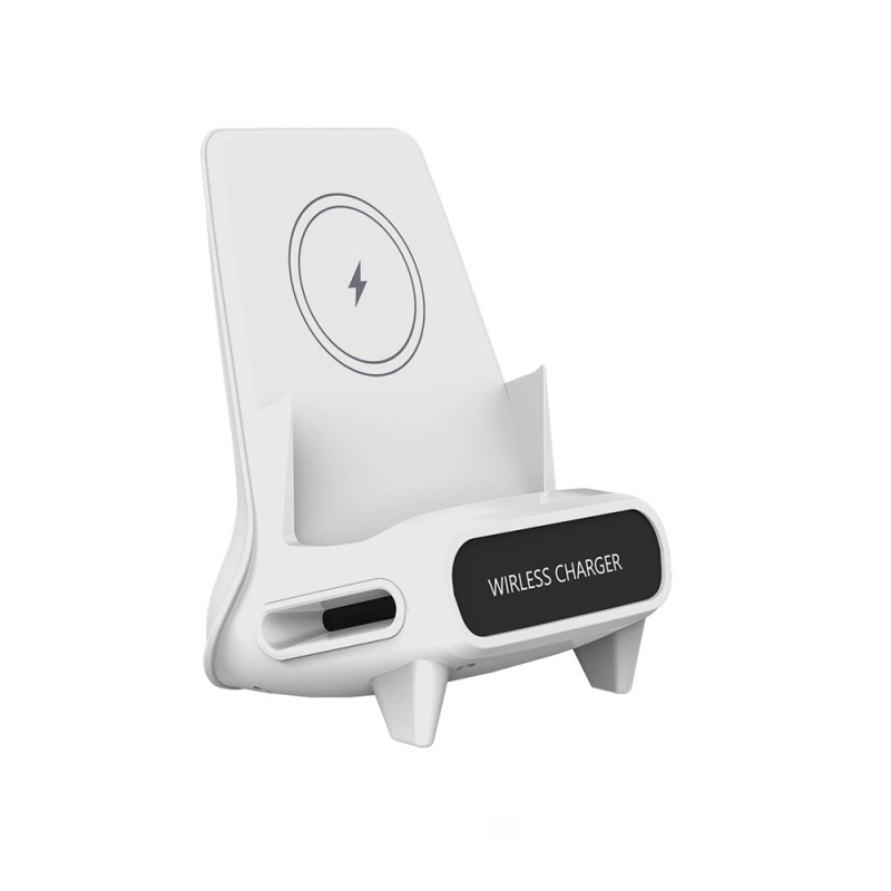 Uus Lazy Chair mobiiltelefoni juhtmevaba laadimisalus 15W lauaarvuti alus vabastab käed laadimiseks ja draamade vaatamiseks