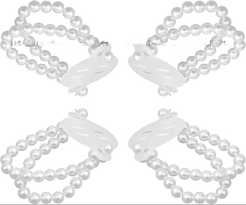 Riešo gėlė Riešo perlų apyrankė Apyrankė su karoliukais Rankų gėlė Nuotakos vestuvių Riešo gėlė Perlų rankų darbo Apyrankė