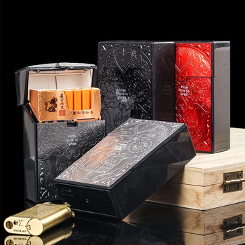 Persiku sirds galvaskausa plastmasas cigarešu maciņš rupja cigarete 20 iepakojumi vīriešiem radoša personalizēta spiediena izturīga uzglabāšanas kaste pārnēsājama cigarešu maciņš