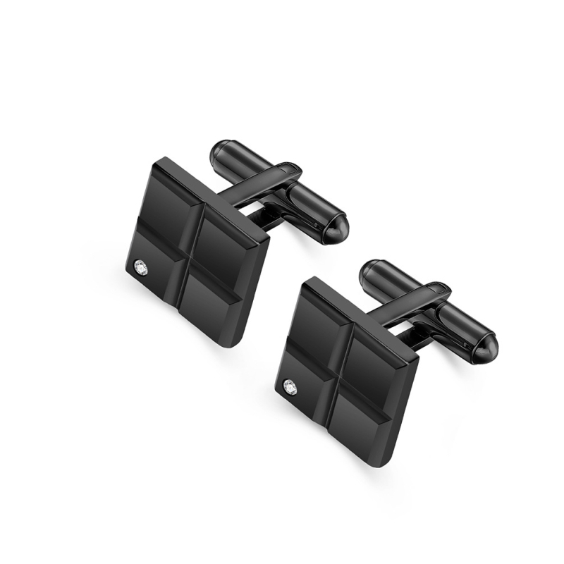 Naujos vyriškos raižytos nerūdijančio plieno prancūziško stiliaus paprasto madingo kostiumo sąsagos, aukštos kokybės prancūziškų marškinių dekoratyvinė sagtis