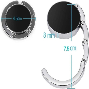 Η πολύχρωμη αγκράφα τσάντας Anime Little Butterfly Man μπορεί να προσαρμοστεί με εικόνες, γάντζο τσάντας γραφείου, φορητό γάντζο για έξοδο