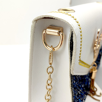 „Pasidaryk pats“ krepšio priedai D formos sagties diržo žiedas per petį transformacijos įrankiai sagties žiedo furnitūros priedai per petį sraigtinė sagtis kabliukas