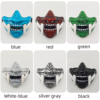 Sõltumatu jaama plahvatused Punane Prajnaparamita mask Prajnaparamita cosplay Draama Jaapani mask Halloween Ball Ümbritsev