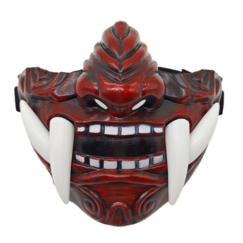 Sõltumatu jaama plahvatused Punane Prajnaparamita mask Prajnaparamita cosplay Draama Jaapani mask Halloween Ball Ümbritsev