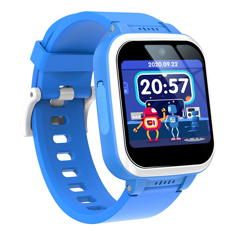 „Mixuan“ tarpvalstybinis naujas Y90 vaikiškas laikrodis, palaikantis nuotraukų vaizdo įrašus, muziką, žaidžiant žibintuvėlio žaidimą, studento ranka.