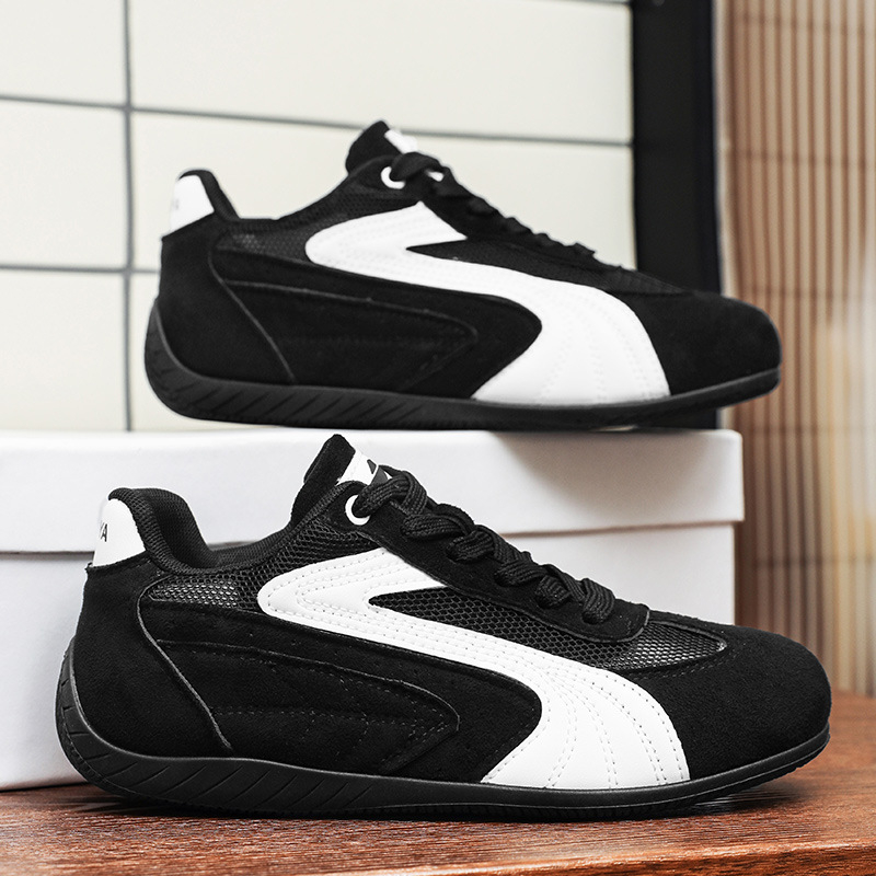 Корейски стил, модни модни нишови унисекс студентски ежедневни маратонки, уличен стил, мрежести дишащи модни обувки за тренировки, летни