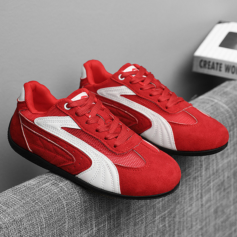 Корейски стил, модни модни нишови унисекс студентски ежедневни маратонки, уличен стил, мрежести дишащи модни обувки за тренировки, летни