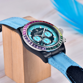 Ρολόι Bomani Designpd-1732 για άνδρες, πλήρως αυτόματο, μηχανικό, αδιάβροχο, με κοπτικό, από ανοξείδωτο ατσάλι