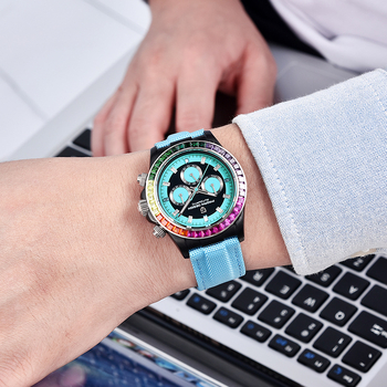 Ρολόι Bomani Designpd-1732 για άνδρες, πλήρως αυτόματο, μηχανικό, αδιάβροχο, με κοπτικό, από ανοξείδωτο ατσάλι