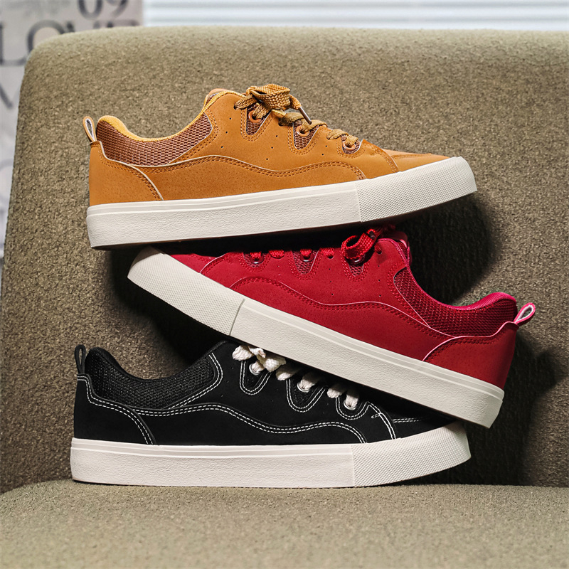 Vyriški sportbačiai 2025 m. pavasariui Nauji madingi populiarūs vyriški batai Universalūs nišiniai retro stiliaus „Melard“ rudi laisvalaikio batai