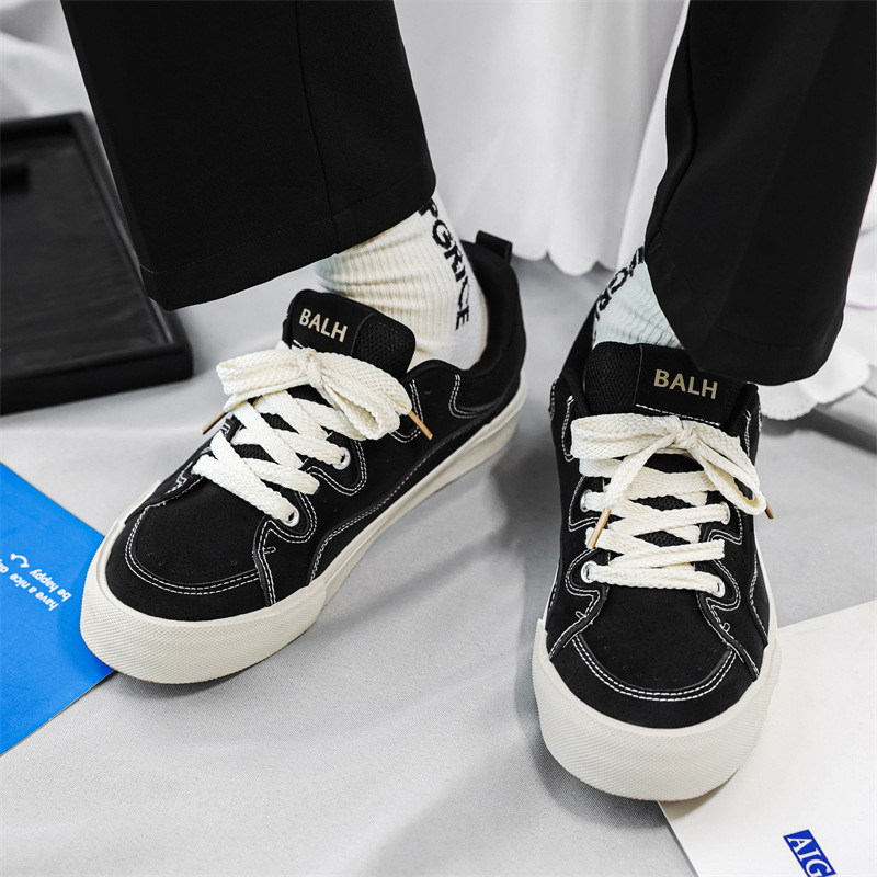 Vyriški sportbačiai 2025 m. pavasariui Nauji madingi populiarūs vyriški batai Universalūs nišiniai retro stiliaus „Melard“ rudi laisvalaikio batai