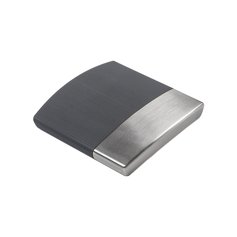 Кутия за цигари от неръждаема стомана за мъже, преносим държач за 10 цигари с метален стикер, слот за карти, кутия за съхранение с антипрегряване, други