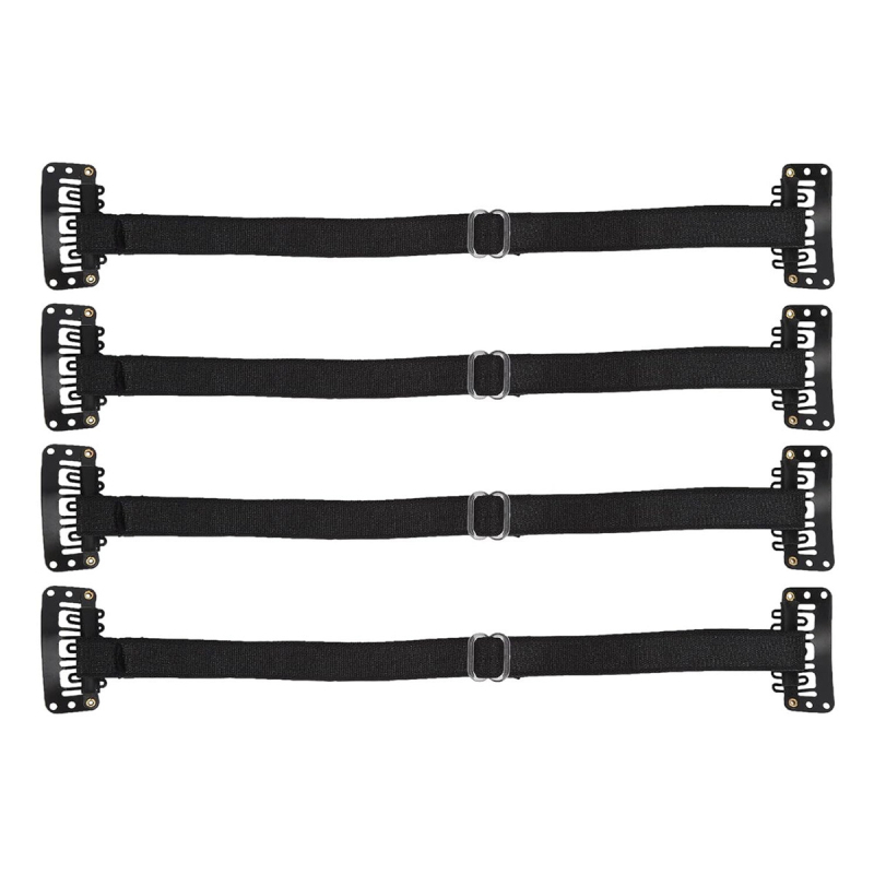 Стягащи ленти за лице с 4 броя, еластични ленти за лице, регулируеми найлонови ленти за повдигане