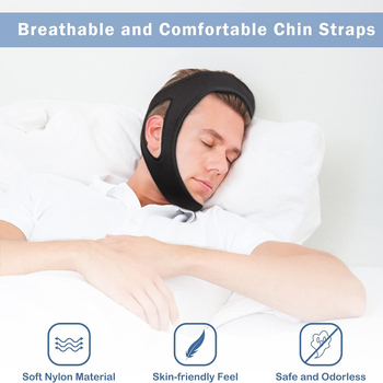 Soodne norskamisvastane norskamisvöö une-hingamiskorrektor näo kolmnurga lõua abikaitsevöö