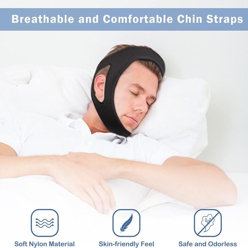 Soodne norskamisvastane norskamisvöö une-hingamiskorrektor näo kolmnurga lõua abikaitsevöö