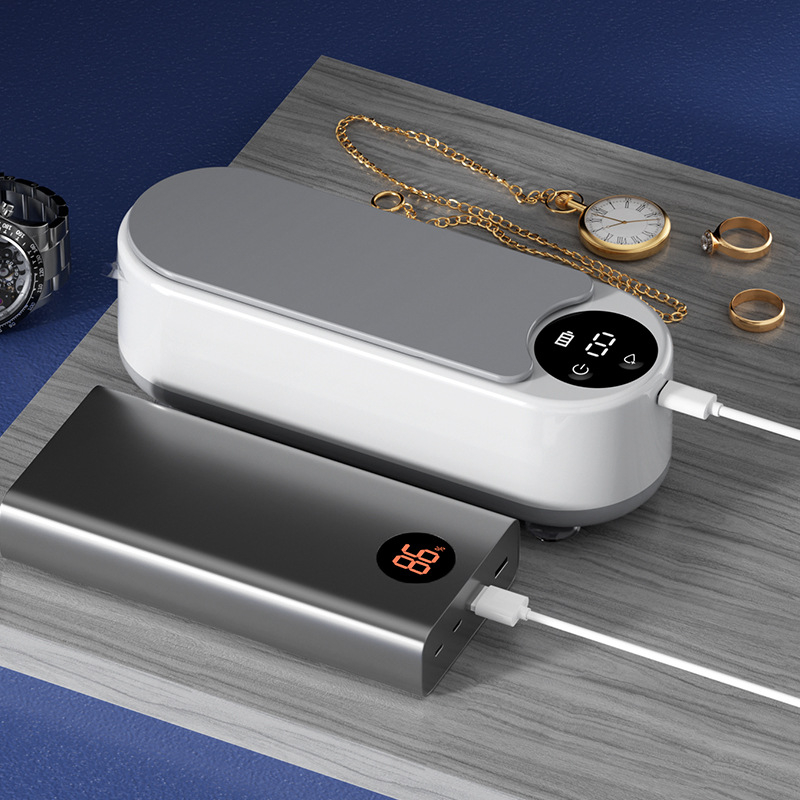 Ultragarsinis valymo aparatas Papuošalų makiažo šepetėlis Akinių valiklis Nešiojamas mini elektrinis valymo dėžutės gamintojas Didmeninė prekyba