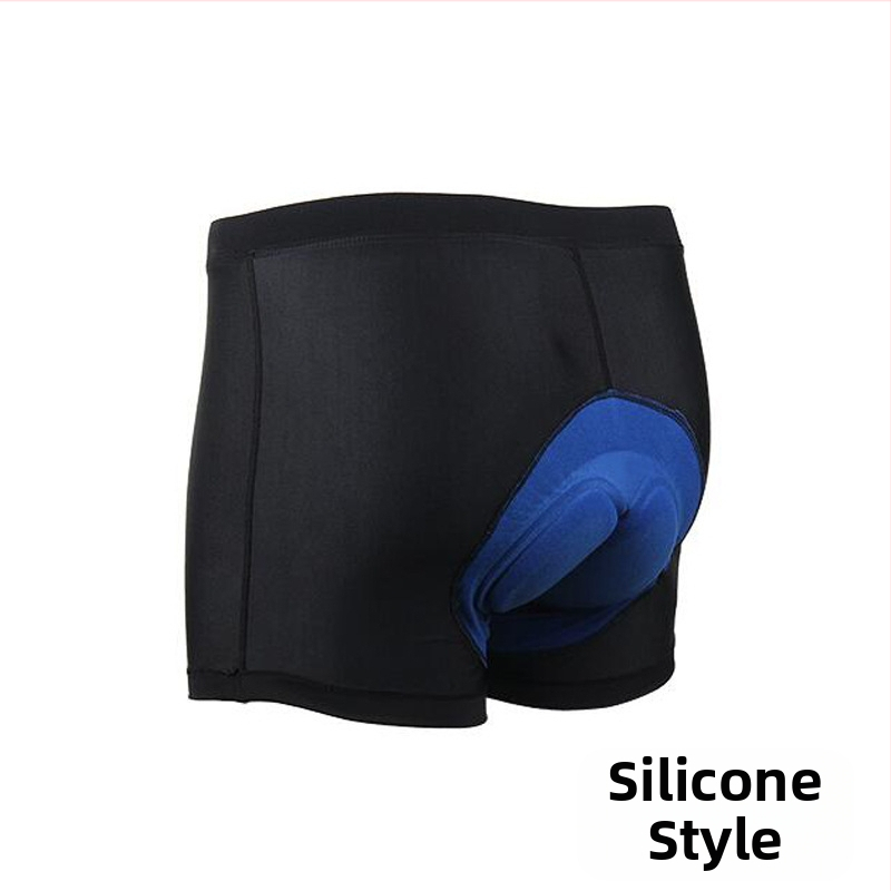 Велосипедно бельо, амортизиращо, дишащо, с щамповано лого, силиконови шорти, отвеждащи влагата, за бягане, велосипедни шорти на едро с гъба
