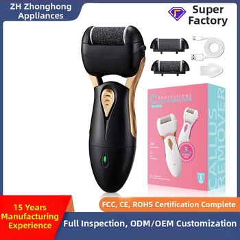 Elektrinis pėdų šlifuoklis negyvos odos nuospaudoms, tarpvalstybiniam pedikiūrui, skirtas USB įkrovimui, pėdų akmeniui, kulnui trinti pėdų odą