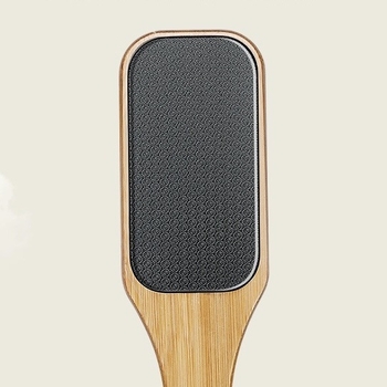 Puidust käepidemega nanoklaasist jalaviil surnud naha konnasilmade eemaldamiseks, pediküüriseade, küünenaha jalahõõrme jala lihvimiskivi