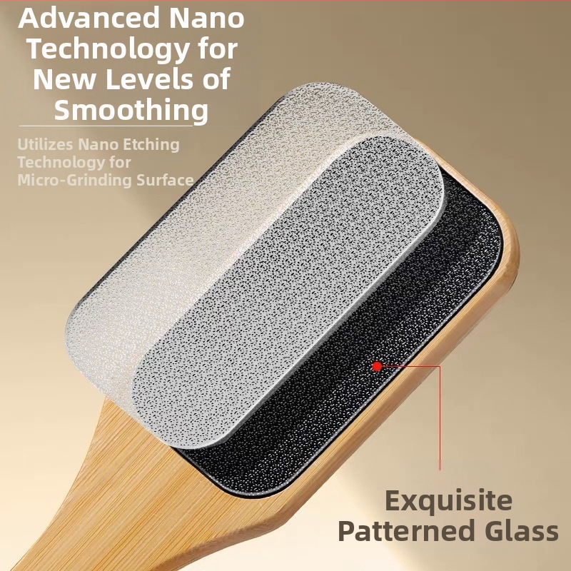 Drevená rukoväť CrossBorder Nano Glass File File to Removal Odstraňovač odumretej kože a mozoľov Pedikúra Pedikúra Leštenie nechtovej kožičky Brúsny kameň na nohy