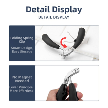 Διασυνοριακός αγκώνας από ανοξείδωτο χάλυβα με μεγάλο άνοιγμα, ψαλίδι νυχιών δευτερεύον άνοιγμα, σετ μαχαίρι μανικιούρ, πένσα μανικιούρ, εργαλεία