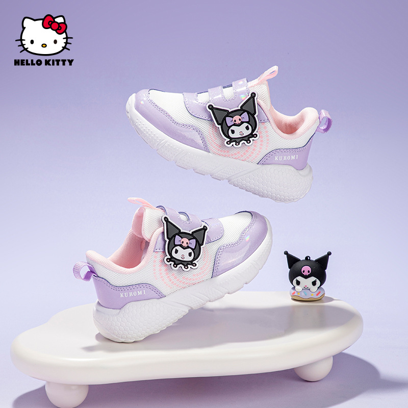 hellokitty Kulomi tüdrukute beebikingad 2025. aasta kevadised uued laste väikelapse kingad pehme tallaga väikelapse kingad