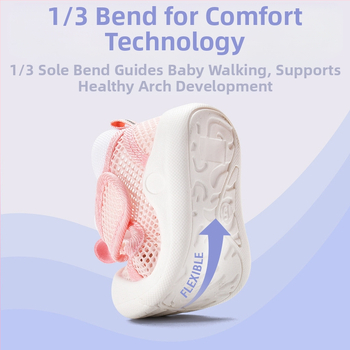 Βρεφικά σανδάλια για κορίτσια, καλοκαιρινά παπούτσια για περπάτημα για παιδιά ηλικίας 0-1-2-3 ετών, αντιολισθητικά παπούτσια από πλέγμα με μαλακή σόλα για αγόρια, προστασία ποδιών για εκμάθηση περπατήματος