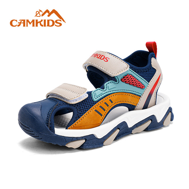 Rūpīgi atlasīti Camkids Little Camel bērnu apavi. Jaunas vasaras bērnu sandales zēnu un meiteņu pludmales apavi. Ražotājs, kas piedāvā dropshipping pakalpojumus.