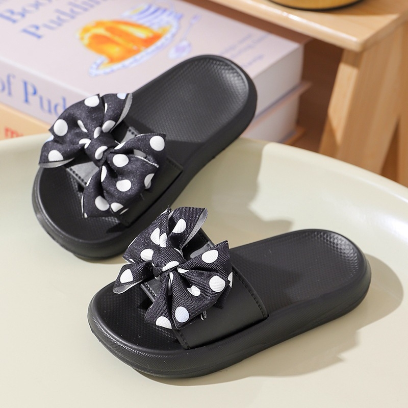 Vaikiškos šlepetės mažosioms princesėms mergaitėms, vasarinės, mažo ir vidutinio dydžio, vaikiški viršutiniai drabužiai, kaspinėliai, minkštas dugnas, mieli sandalai, vaikiškos šlepetės patalpoms