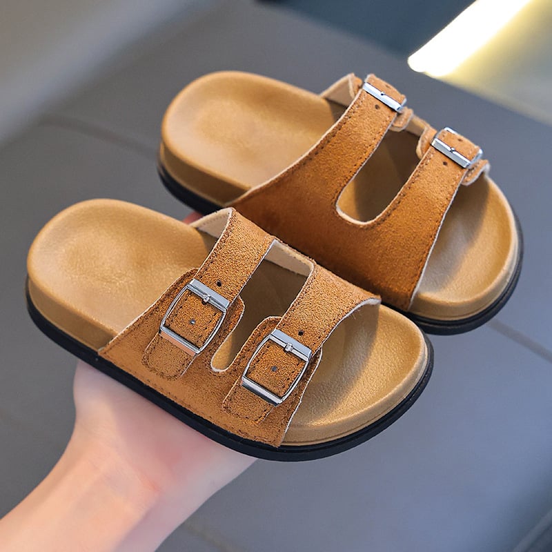Papuci de vară pentru copii Birkenstock, papuci de casă cu talpă groasă, papuci pentru părinți și copii, pantofi leneși, papuci pentru copii de mărime mică și medie