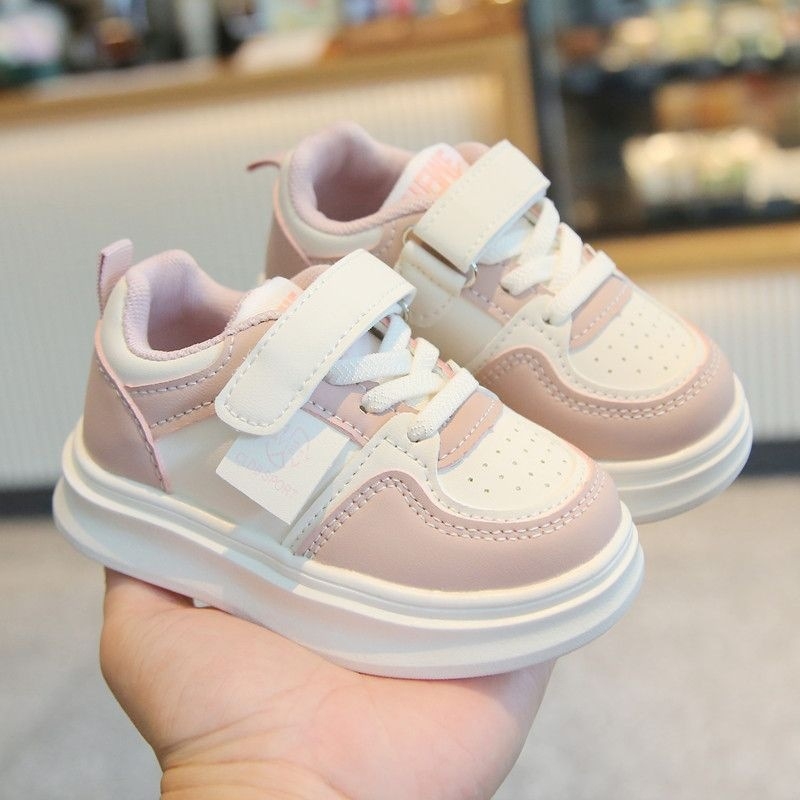 [Savākti 8619 cilvēki] Bērnu sporta apavi pavasarim un rudenim Jauni zēnu sporta apavi 2024 Meiteņu apavi mazuļiem Baltā krāsā