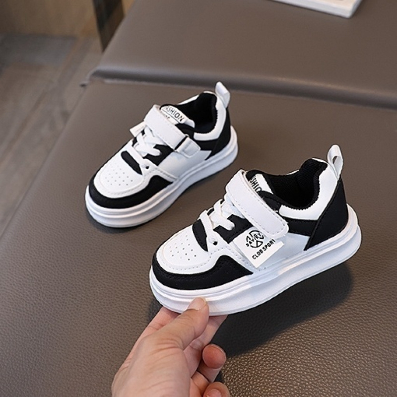 [Savākti 8619 cilvēki] Bērnu sporta apavi pavasarim un rudenim Jauni zēnu sporta apavi 2024 Meiteņu apavi mazuļiem Baltā krāsā