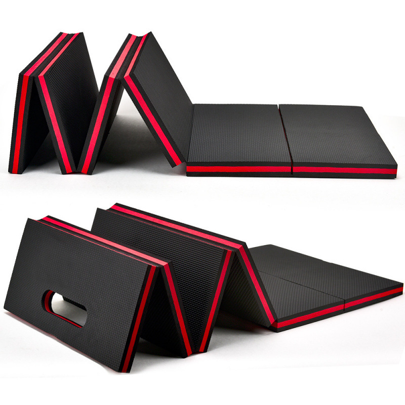 Сгъваема постелка от EVA, високоеластична, релефна, постелка за коленичене от EVA, противоплъзгаща се постелка за гараж, външна постелка за катерене с 60% сгъване, пяна за катерене