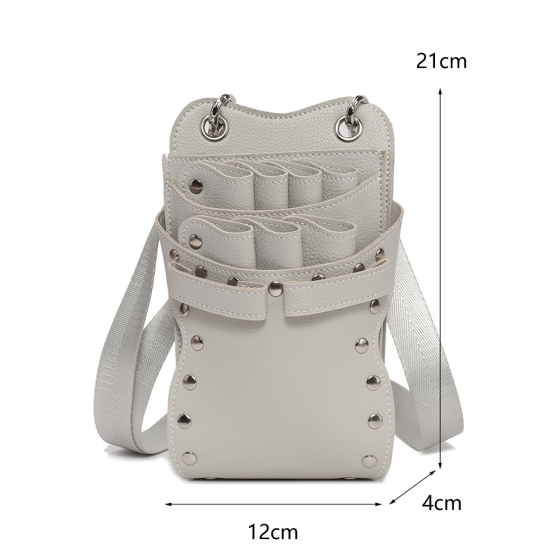 Чанта за фризьорски ножици, чанта за кръста на фризьор, чанта за през рамо с ножици, чанта за съхранение на инструменти, чанта за подстригване, чанта за гребен за домашни любимци и ножици