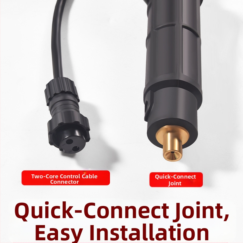 Безгазово двугаранционно заваряване 14AK заваръчен пистолет за домакински 220v интегриран малък заваръчен апарат аксесоари за флюсова заваръчна тел бързо вкарваща се заваръчна тел