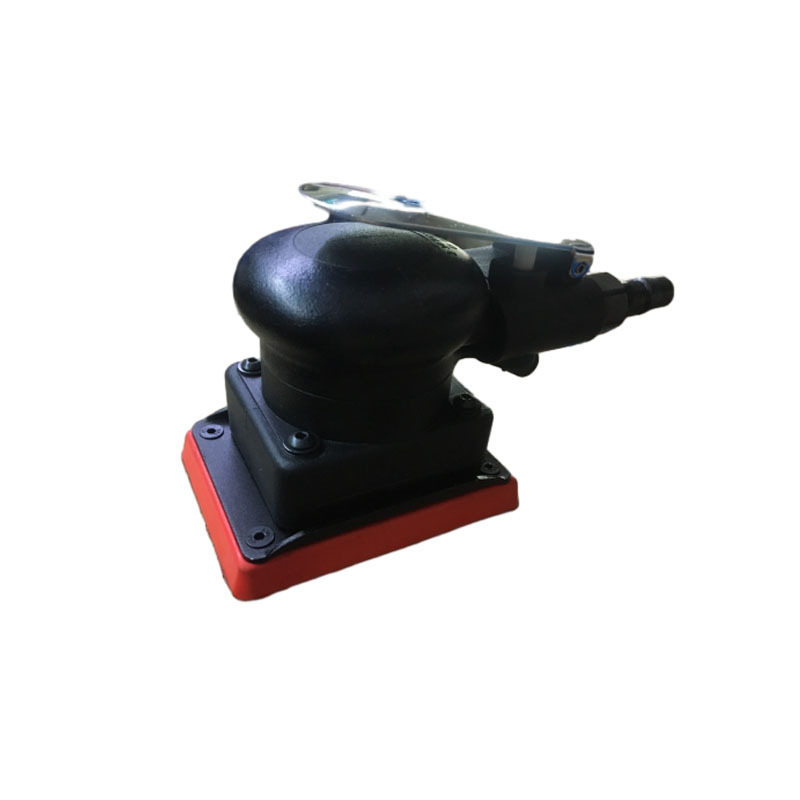 Индустриална малка квадратна пневматична шлифовъчна машина за автомобили, машина за полиране и кола маска, машина за шлифоване на квадратна шкурка 75 × 100