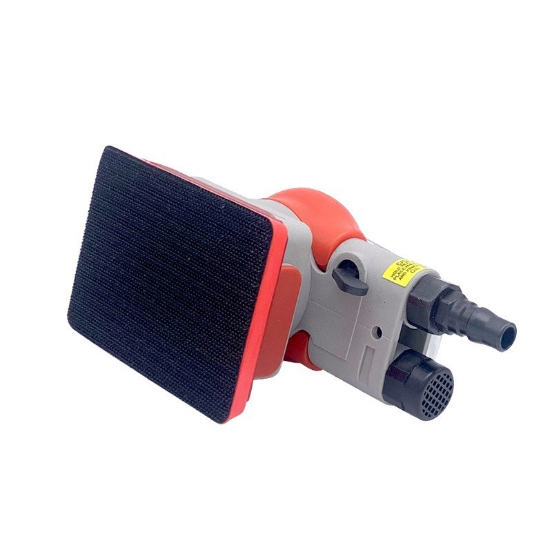 Индустриална малка квадратна пневматична шлифовъчна машина за автомобили, машина за полиране и кола маска, машина за шлифоване на квадратна шкурка 75 × 100