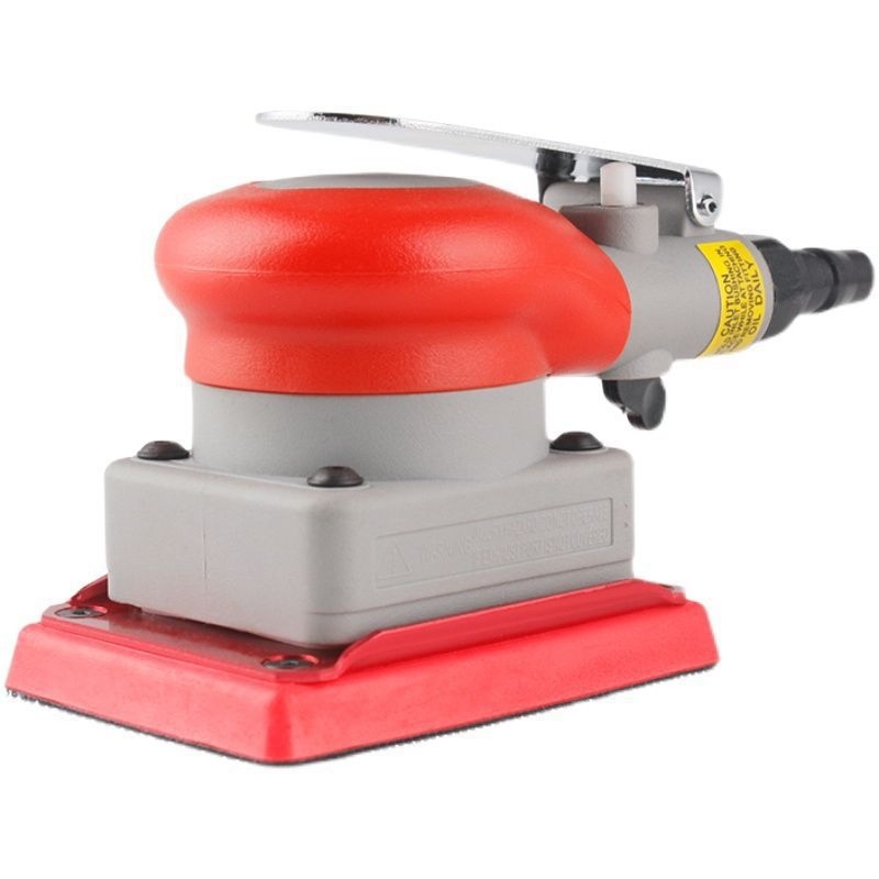 Индустриална малка квадратна пневматична шлифовъчна машина за автомобили, машина за полиране и кола маска, машина за шлифоване на квадратна шкурка 75 × 100