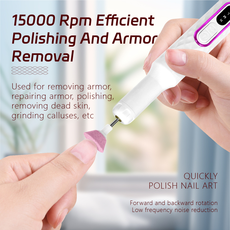 Nagų formavimo mašina, nagų šalinimo mašina, elektrinė manikiūro nagų šalinimo mašina, rašiklio tipo nešiojama lupimo mašina storai onichomikozei šlifuoti