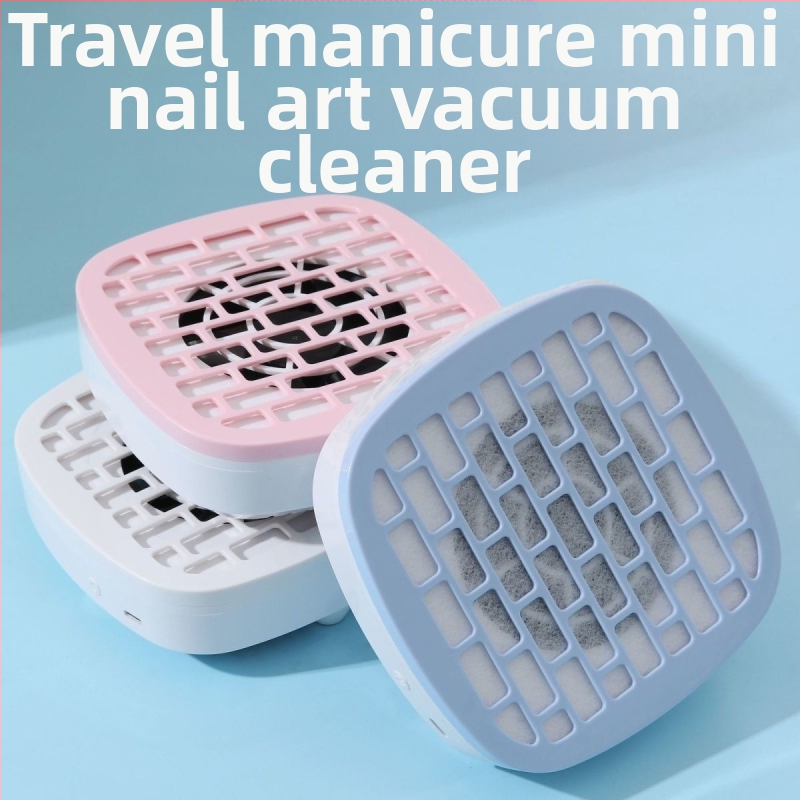 Vysoko sací tichý leštiaci odstraňovač nechtov, prenosný vysávač na nechty, špeciálny malý zberač prachu do nechtov
