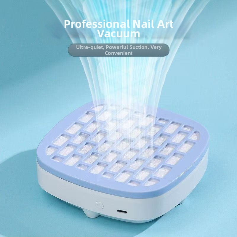 Vysoko sací tichý leštiaci odstraňovač nechtov, prenosný vysávač na nechty, špeciálny malý zberač prachu do nechtov