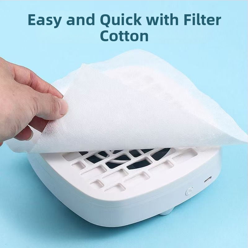 Vysoko sací tichý leštiaci odstraňovač nechtov, prenosný vysávač na nechty, špeciálny malý zberač prachu do nechtov