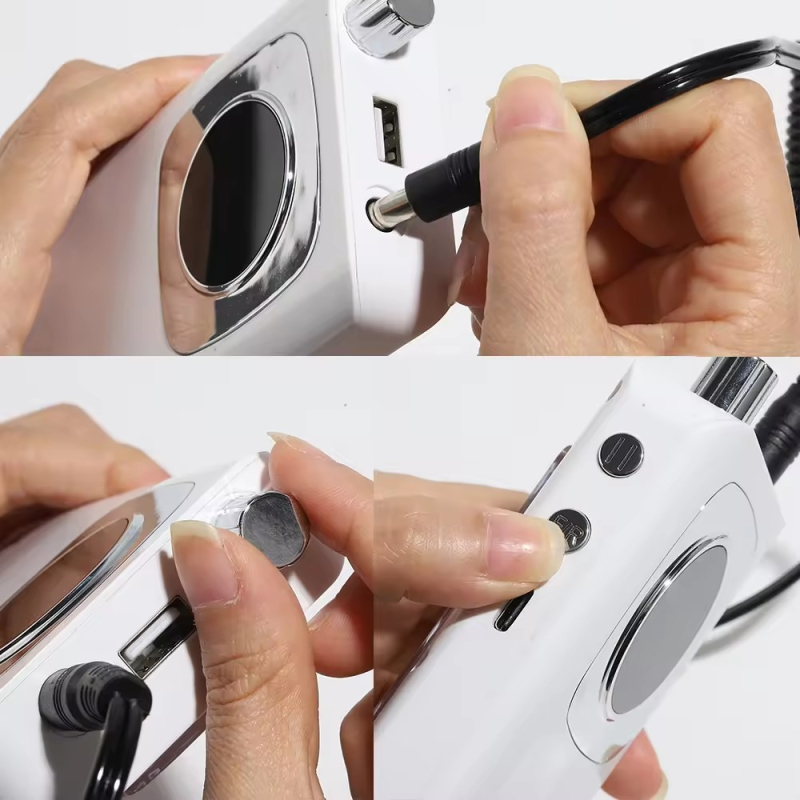 Малка машина за разтоварване на нокти, шлифовъчна машина за нокти, акумулаторна електрическа шлифовъчна машина за нокти, домашен инструмент за маникюр