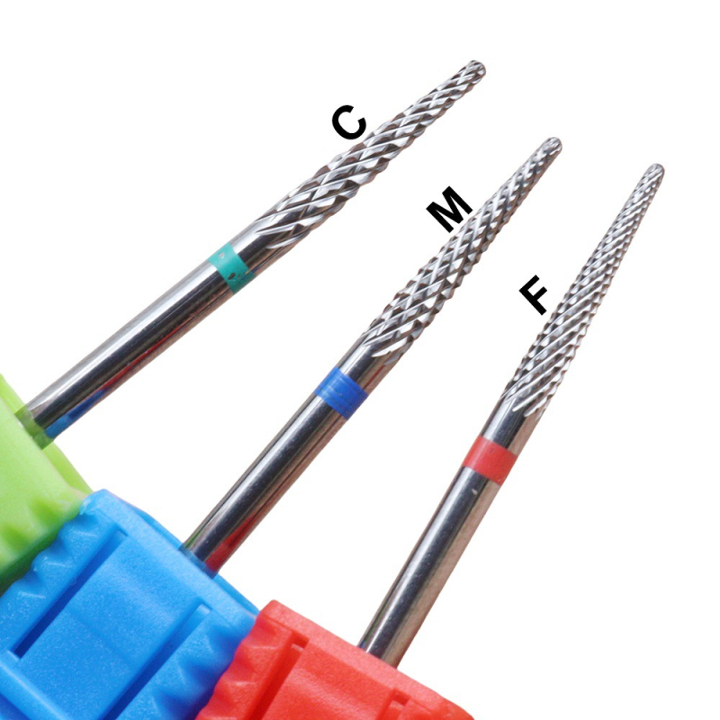 Leštiaca hlavica Easynail s vysokou presnosťou a volfrámovou oceľovou tyčou na manikúru na odstránenie odumretej kože a otvorených vreciek nohavíc s priemerom rukoväte 2,35 mm