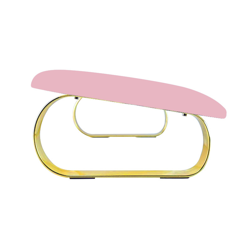 Руска маникюрна U-образна възглавница за ръце с пеперуда GU1590, метална крака, подвижна, скосена възглавница за диван, специална за магазин за ноктопластика