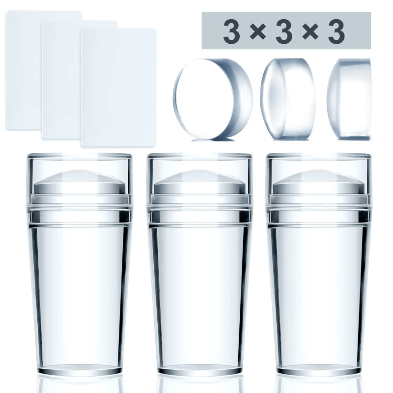 Нов комплект от 3 уплътнения за нокти Комплект от 6 уплътнения за нокти Комплект от 9 части инструменти за нокти