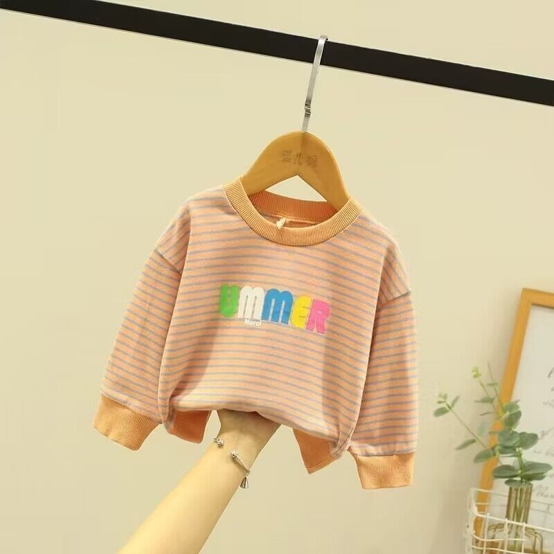 Laste kampsunid Poiste ja tüdrukute kevad- ja sügisrõivaste särk Beebi kapuutsiga pluus Laste sametist Korea stiilis moodsad riided