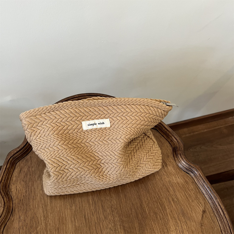 Голяма нова козметична чанта от 2025 г., дамска чанта за леля, чанта за съхранение на дамски салфетки, чанта за съхранение на козметични чанти, преносима чанта за съхранение на монети