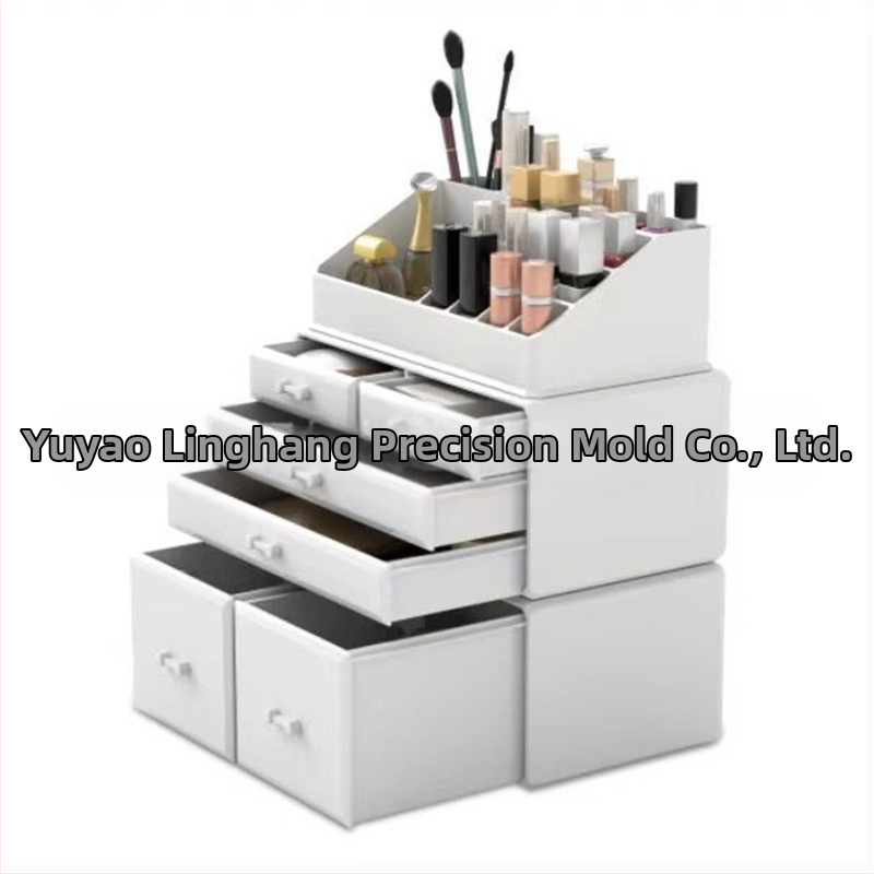 Úložný box na kozmetiku, úložný stojan na rúž, úložný stojan na produkty starostlivosti o pleť, pokročilý prachotesný úložný box na stôl