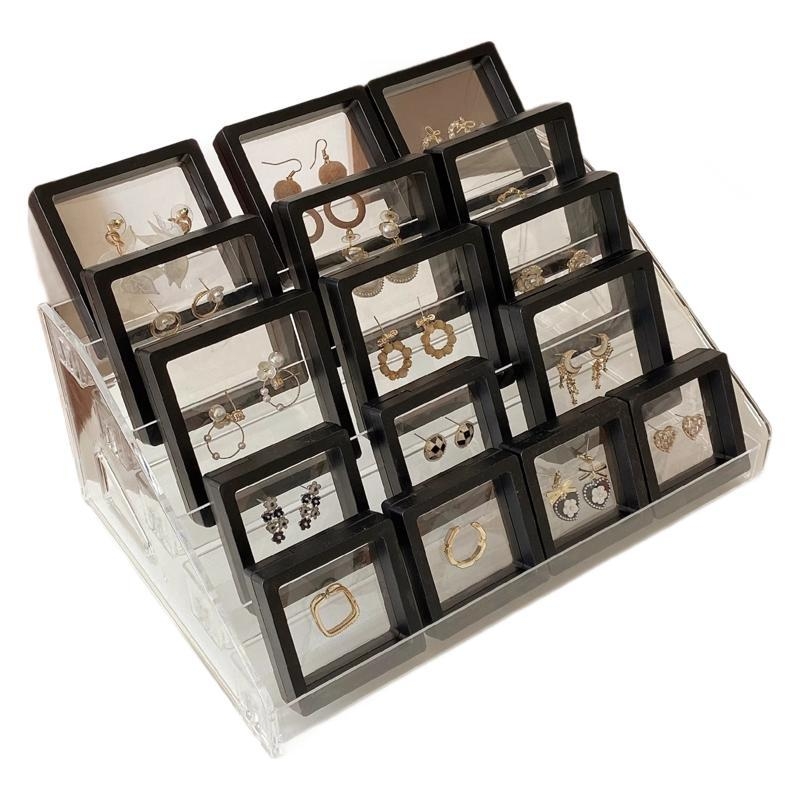 Козметичен рафт, кутия за съхранение на плот, чиния за червило, сенки за очи, грим, тоалетка, акрилна рафта, изложба, Уанг Сяоксианг